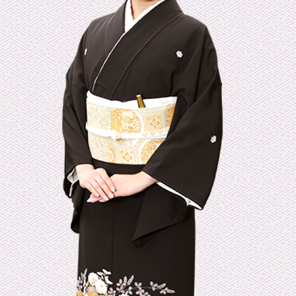 中古品】留袖・金のし【a112】/結婚式/結納/式典/ （中古品】留袖・金 