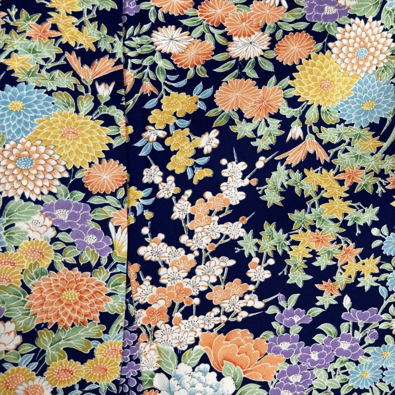 シ*」様 作家物 敏 小紋 パステルな暈し 地模様 一つ紋 正絹 i-4252 きもの 和 正絹 江戸小紋 伝統工芸士 田島敬之 特選 東京染 瓢箪