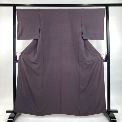 中古） 特撰京友禅 松井青々 訪問着 ピンク 珊瑚色 マルチカラー セミ