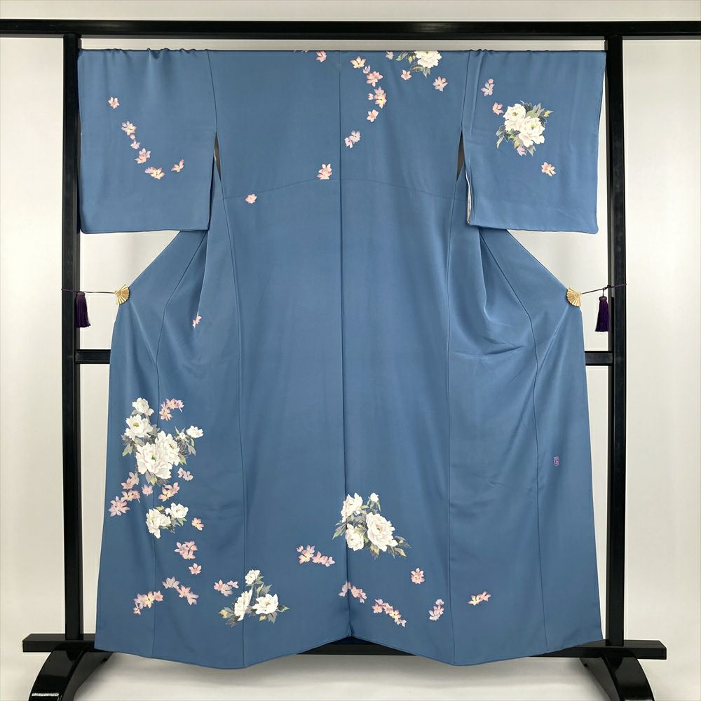 正絹 波紋柄 羽織 使い切り