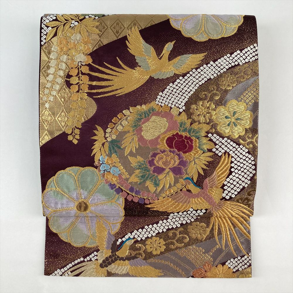 全通 鳳凰 袋帯 のん 