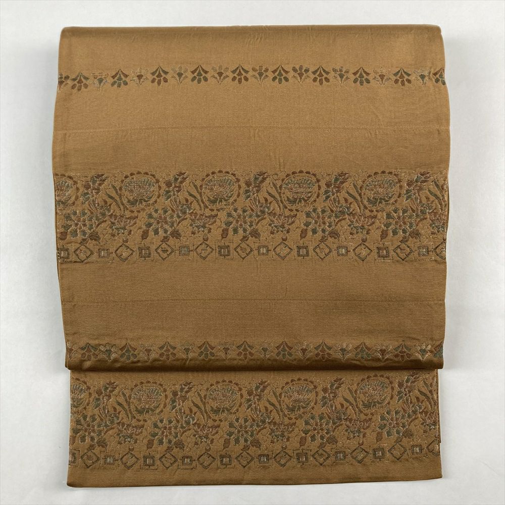 中古】 すごい値！ 袋帯 リサイクル 振袖用 上質 京都 西陣 正絹 絹  