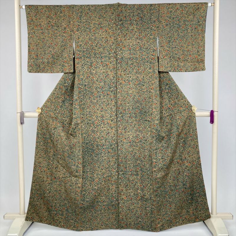 小紋］ 中古美品 更紗 K-541