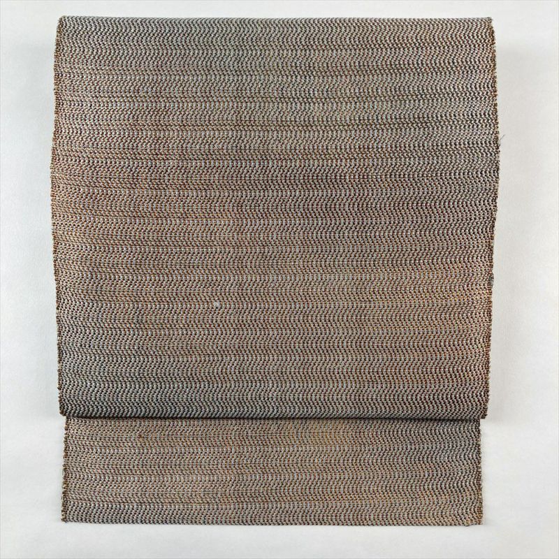 ［名古屋帯］　中古品　紺地 364cm O-521 名古屋帯］ 中古品 紺地 364cm O-521