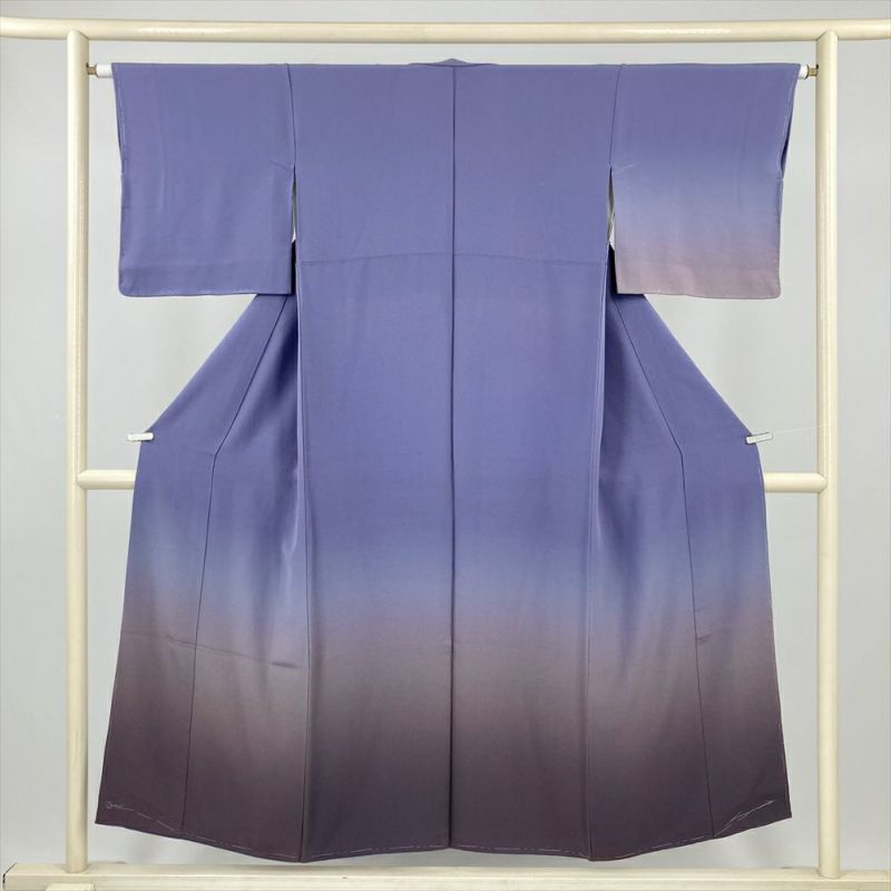 着物セット 付下げ訪問着・袋帯 2点 セット 刺繍 エ霞に松、藤、梅模様